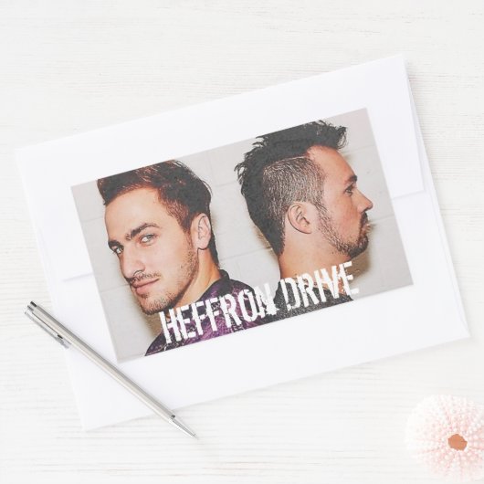Heffron Drive Rechthoekige Sticker (Envelop)