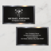 Hefgewicht | Geschiktheid | Metaalgrens Visitekaartje (Voorkant / Achterkant)