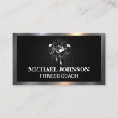 Hefgewicht | Geschiktheid | Metaalgrens Visitekaartje (Voorkant)