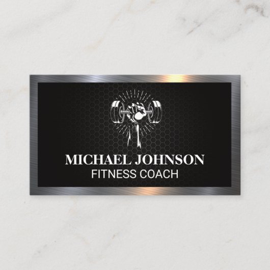 Hefgewicht | Geschiktheid | Metaalgrens Visitekaartje (Voorkant)