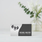 hefgewicht | Metallic Visitekaartje (Staand voorkant)