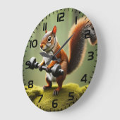 Hefgewichten van eekhoorns grote klok (Hoek)