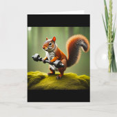 Hefgewichten van eekhoorns kaart