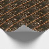  hefknop bord metalen antiek cadeaupapier (Hoek)