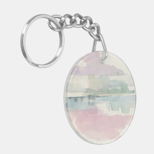 Hefmout | Zachte pastels Sleutelhanger (Voorkant Links)