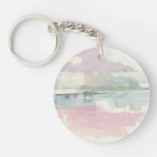 Hefmout | Zachte pastels Sleutelhanger (Voorkant)