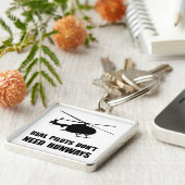 Hefschroefpilootbanen Sleutelhanger (Zijkant)