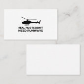 Hefschroefvliegtuigen Visitekaartje (Voorkant / Achterkant)