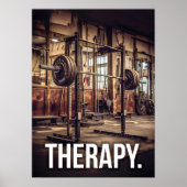 Heftherapie - Workout Gym Poster (Voorkant)