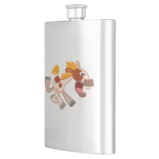 Heftige Cartoon Pinto-kuikenmaatkolf Flacon (Links)