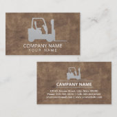 Heftruck, Logistiek - Professioneel Visitekaartje (Voorkant / Achterkant)