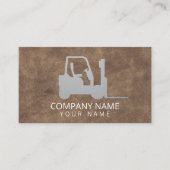 Heftruck, Logistiek - Professioneel Visitekaartje (Voorkant)