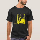 Heftruck operator - Grappige chauffeur Heftruck T-shirt (Voorkant)