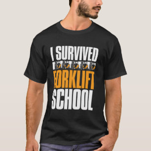 Heftruck School - Warehouse Gecertificeerd Heftruc T-shirt