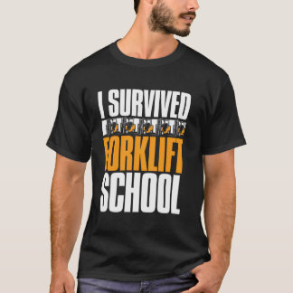 Heftruck School - Warehouse Gecertificeerd Heftruc T-shirt