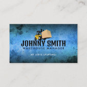 Heftruck Slogans Visitekaartjes (Voorkant)