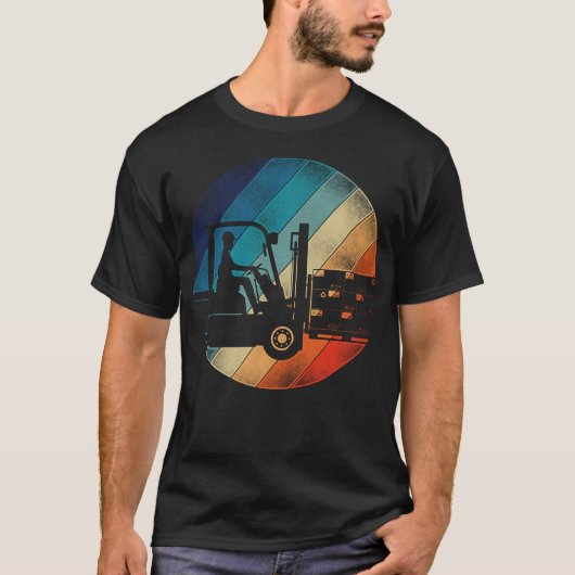 Heftruckoperator Heftruckchauffeur Heftruck T-shirt (Voorkant)