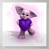 Hefty Heart ~ Girl Poster (Voorkant)