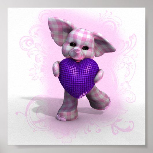 Hefty Heart ~ Girl Poster (Voorkant)