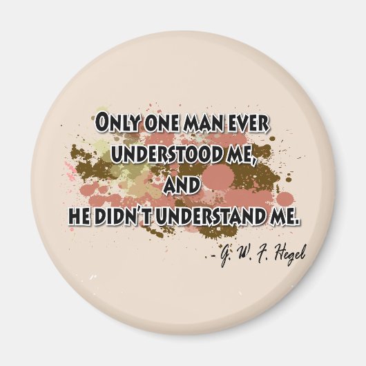 Hegel Magneet (Voorkant)