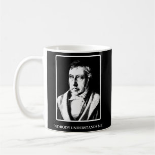 Hegel Niemand begrijpt me leuke filosoof Koffiemok