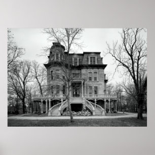 HEGELER CARUS MANSION - GILDED AGE POSTER
