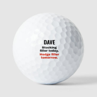 Hegenvuller Morgen: Gepersonaliseerde Golfballen