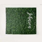 Hegge muur achtergrond - Toekomstige Mrs foto acht Wandkleed (Voorkant (horizontaal))