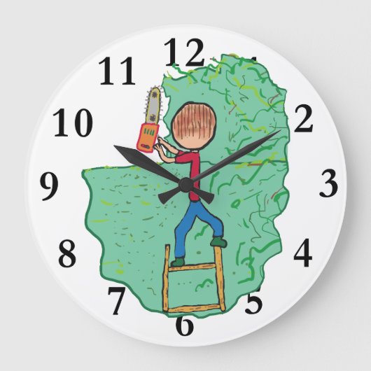 heggenscharen grote klok (Voorkant)