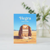 Hegra Saudi-Arabië Briefkaart (Staand voorkant)