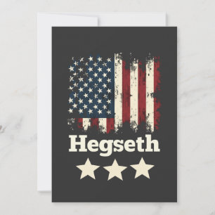 Hegseth Trump Administratie Amerikaanse Vlag Aankondiging