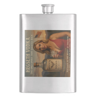 Hegseth Vodka — De Ster Die Terug Salueert Fles Flacon