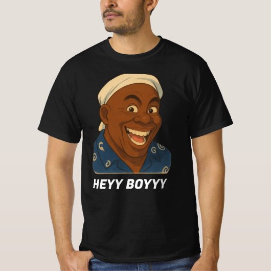 HEHE BOYYS Meme T-shirt – Ghibli Art Style Funny (Voorkant)
