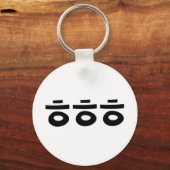 HEHEHE ㅎㅎㅎ Koreaanse straattaal Sleutelhanger (Voorkant)