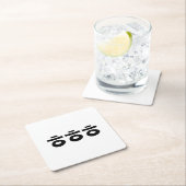 HEHEHE ㅎ ㅎ Korean Slang Kartonnen Onderzetters (Insitu)