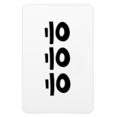 HEHEHE ㅎ ㅎ Korean Slang Magneet (Verticaal)