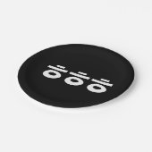 HEHEHE ㅎ ㅎ Korean Slang Papieren Bordje (Gekanteld)