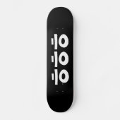HEHEHE ㅎ ㅎ Korean Slang Persoonlijk Skateboard (Voorkant)