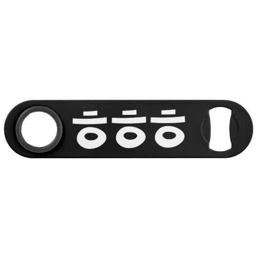 HEHEHE ㅎ ㅎ Korean Slang Speed Flessenopener (Voorkant (Horizontaal))