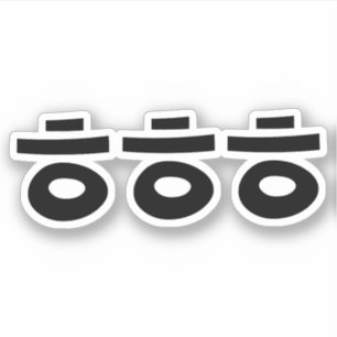 HEHEHE ㅎ ㅎ Korean Slang Sticker