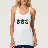 HEHEHE ㅎ ㅎ Korean Slang Tanktop (Voorkant)