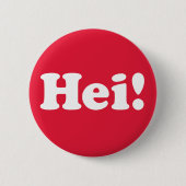 Hei! Danmark Ronde Button 5,7 Cm (Voorkant)
