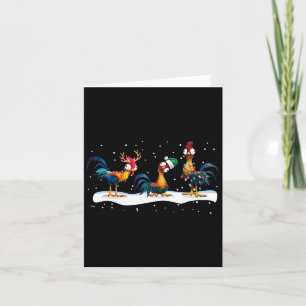 Hei Hei Kip Kerst - Uni Kaart