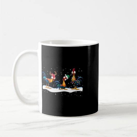 Hei Hei Kip Kerst - Uni Koffiemok (Links)