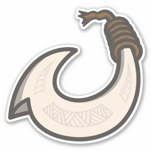 Hei Matau Sticker (Voorkant)