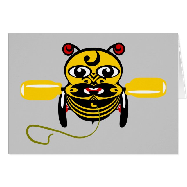 Hei Tiki Bee Speelgoed Kiwiana (Voorkant Horizontaal)