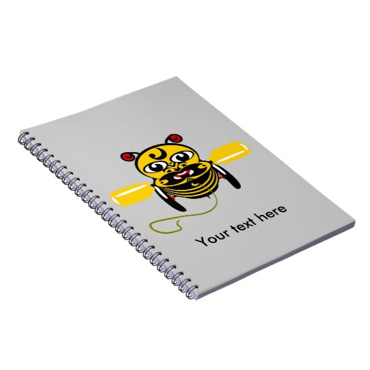 Hei Tiki Bee Speelgoed Kiwiana Notitieboek (Rechterzijde)