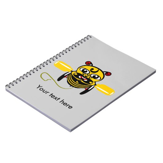 Hei Tiki Bee Speelgoed Kiwiana Notitieboek (Linkerzijde)