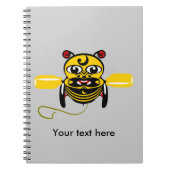 Hei Tiki Bee Speelgoed Kiwiana Notitieboek (Voorkant)