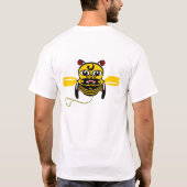 Hei Tiki Bee Speelgoed Kiwiana T-shirt (Achterkant)